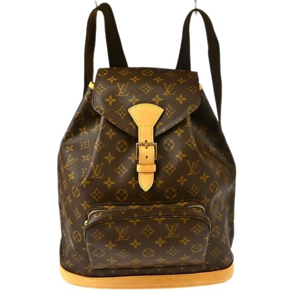 Louis Vuitton Monogram Montsouris GM Backpack M51135 MI0061 XX06719 - Picture 1 of 11